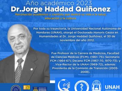 2023 AÑO ACADÉMICO: DR JORGE HADDAD QUIÑÓNEZ